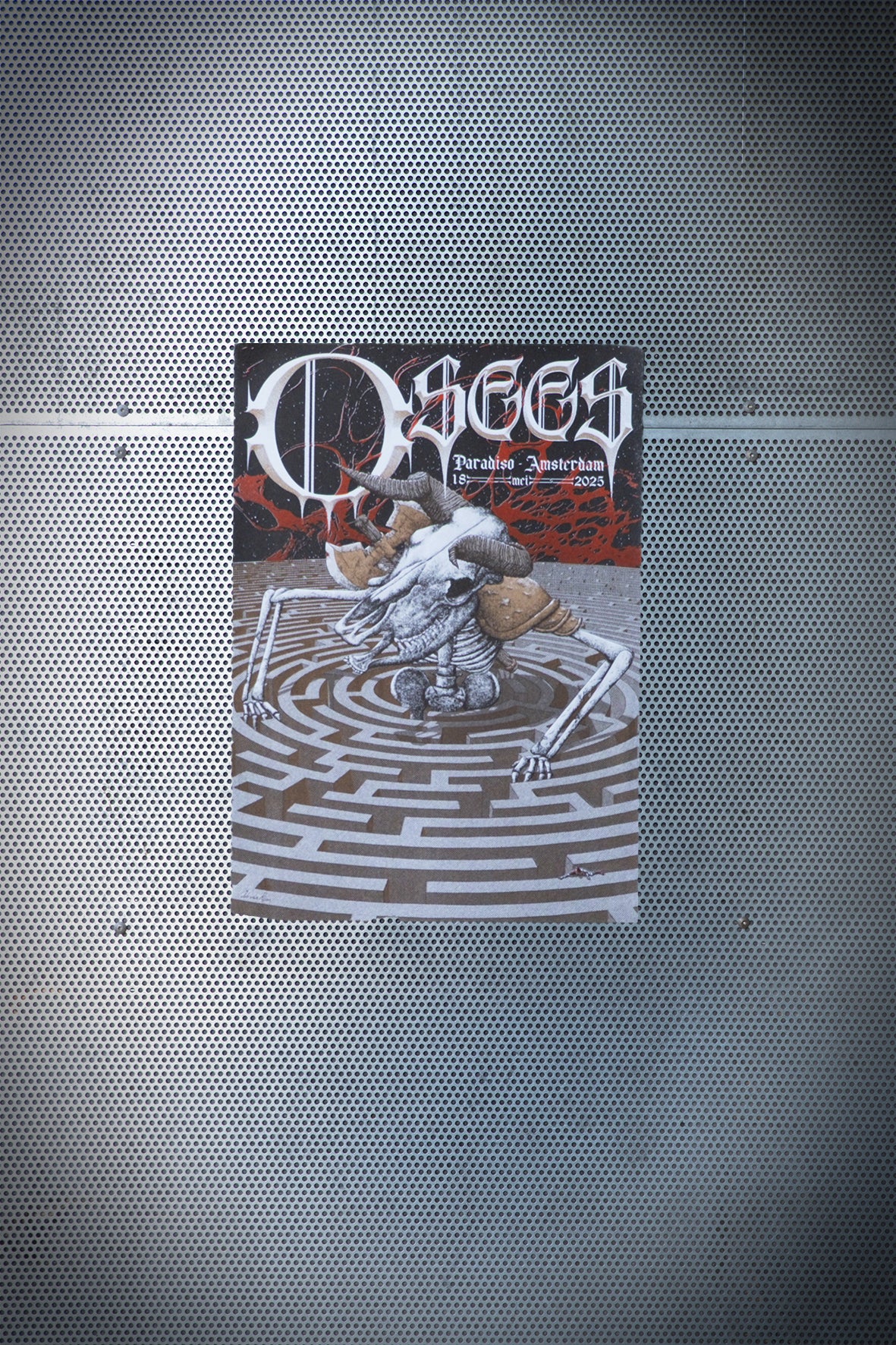 Paradiso Prints: OSEES door Job van Rijen