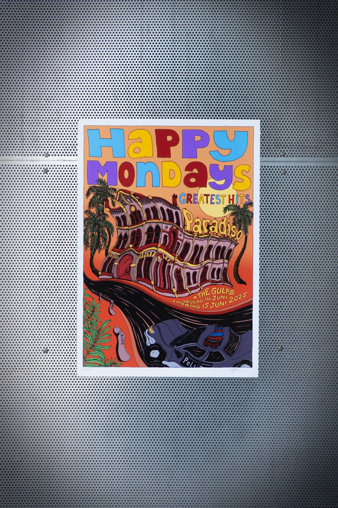 Poster Happy Mondays