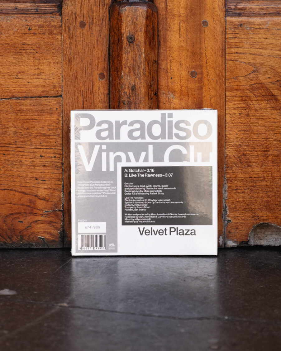 Velvet Plaza - Gotcha! / Like The Rawness (PVC041)