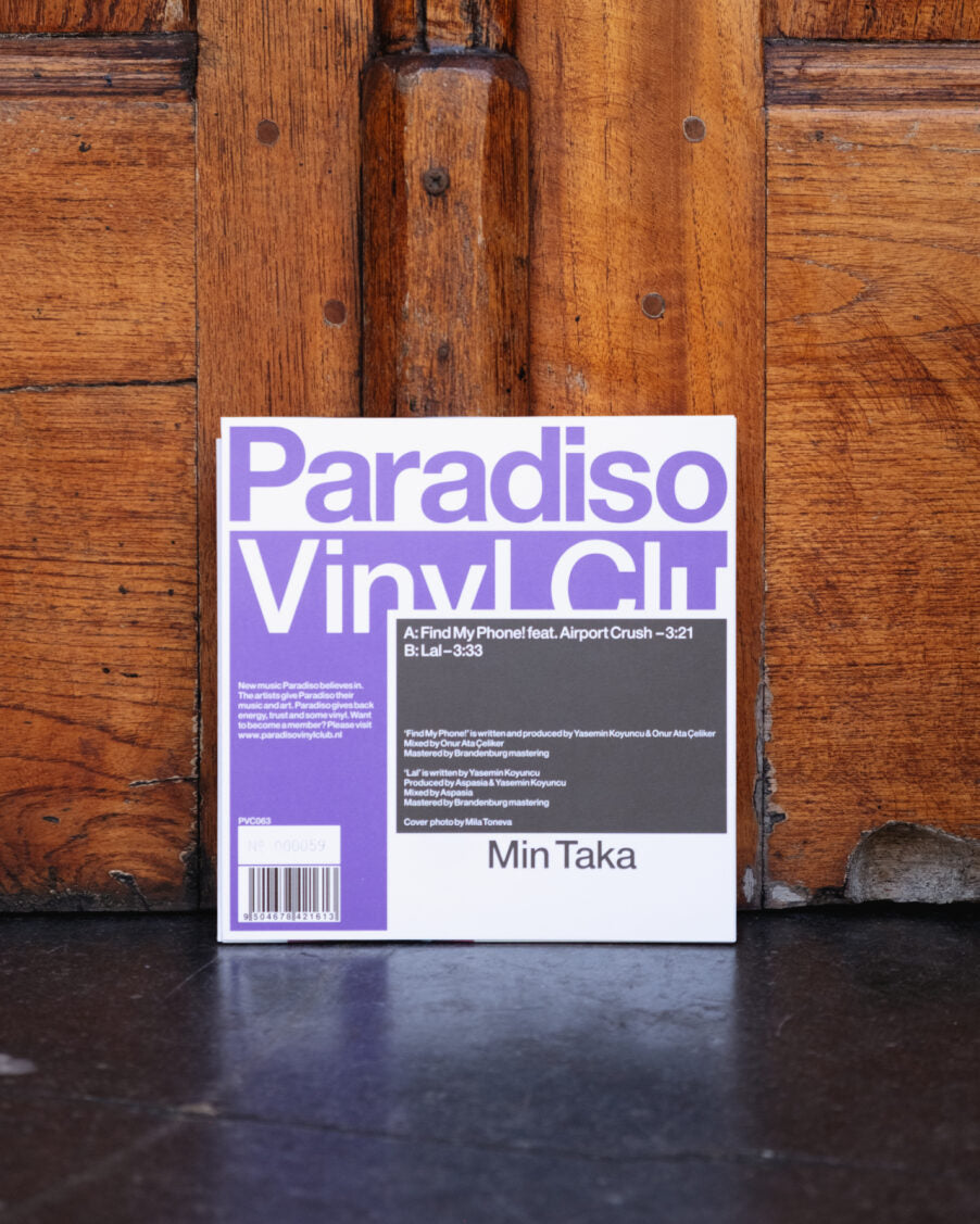 Min Taka - Find My Phone! feat. Airport Crush / Lal (PVC063)