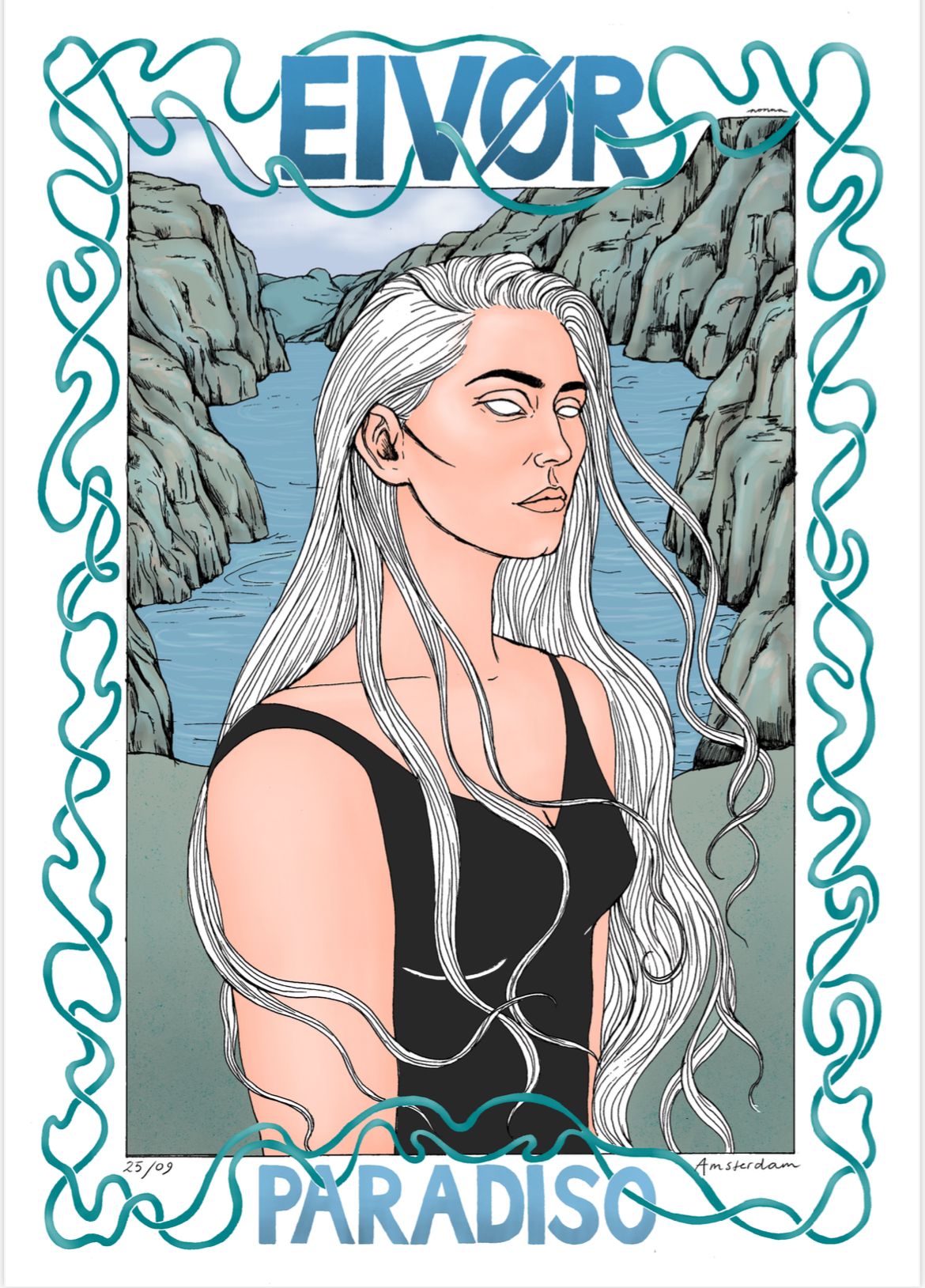 Paradiso Prints: Eivør door Nonna Hoogland