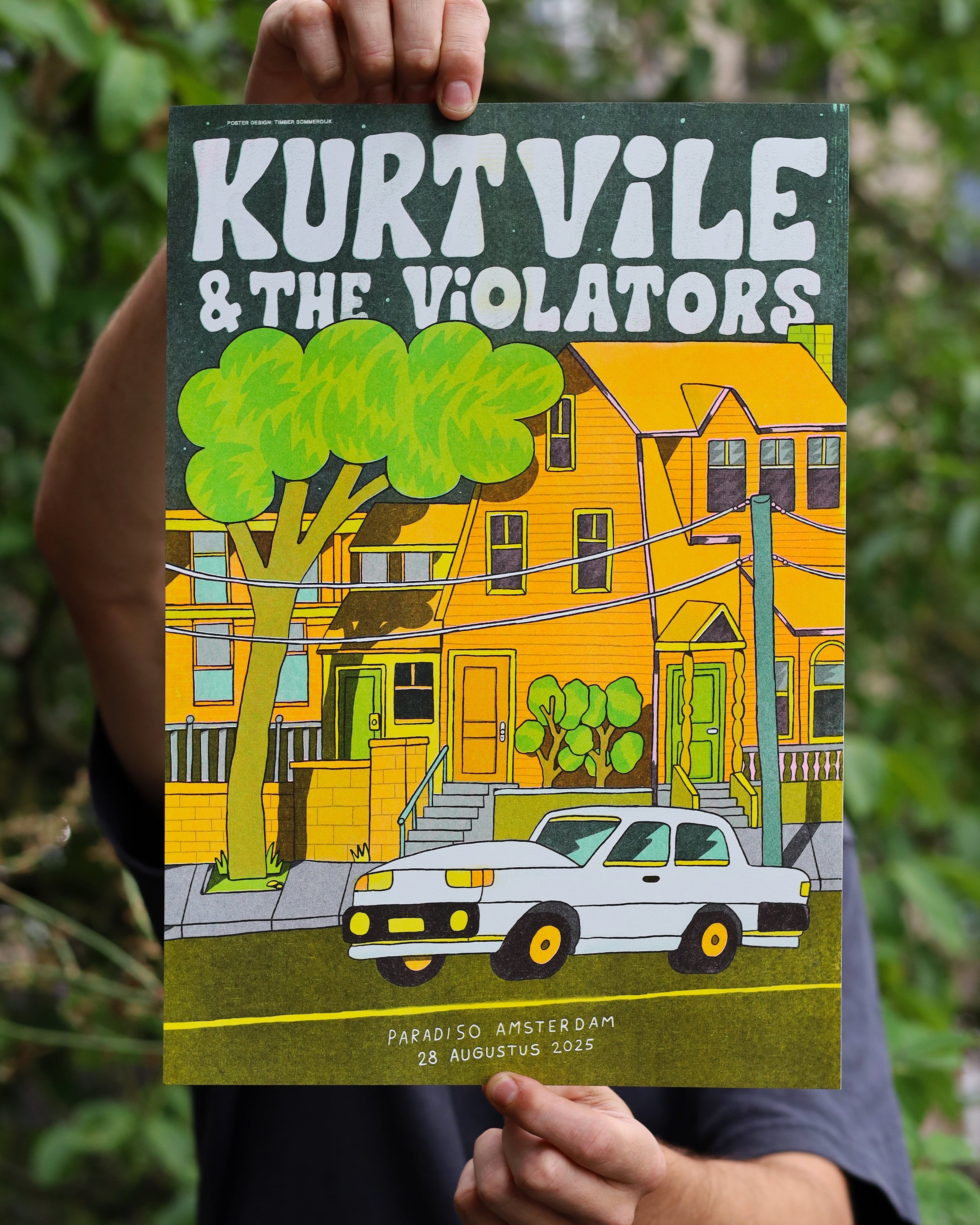 Paradiso Prints: Kurt Vile & The Violators door Timber Sommerdijk