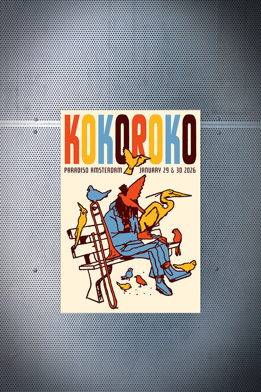 Paradiso Prints: Kokoroko door Daan van Bommel
