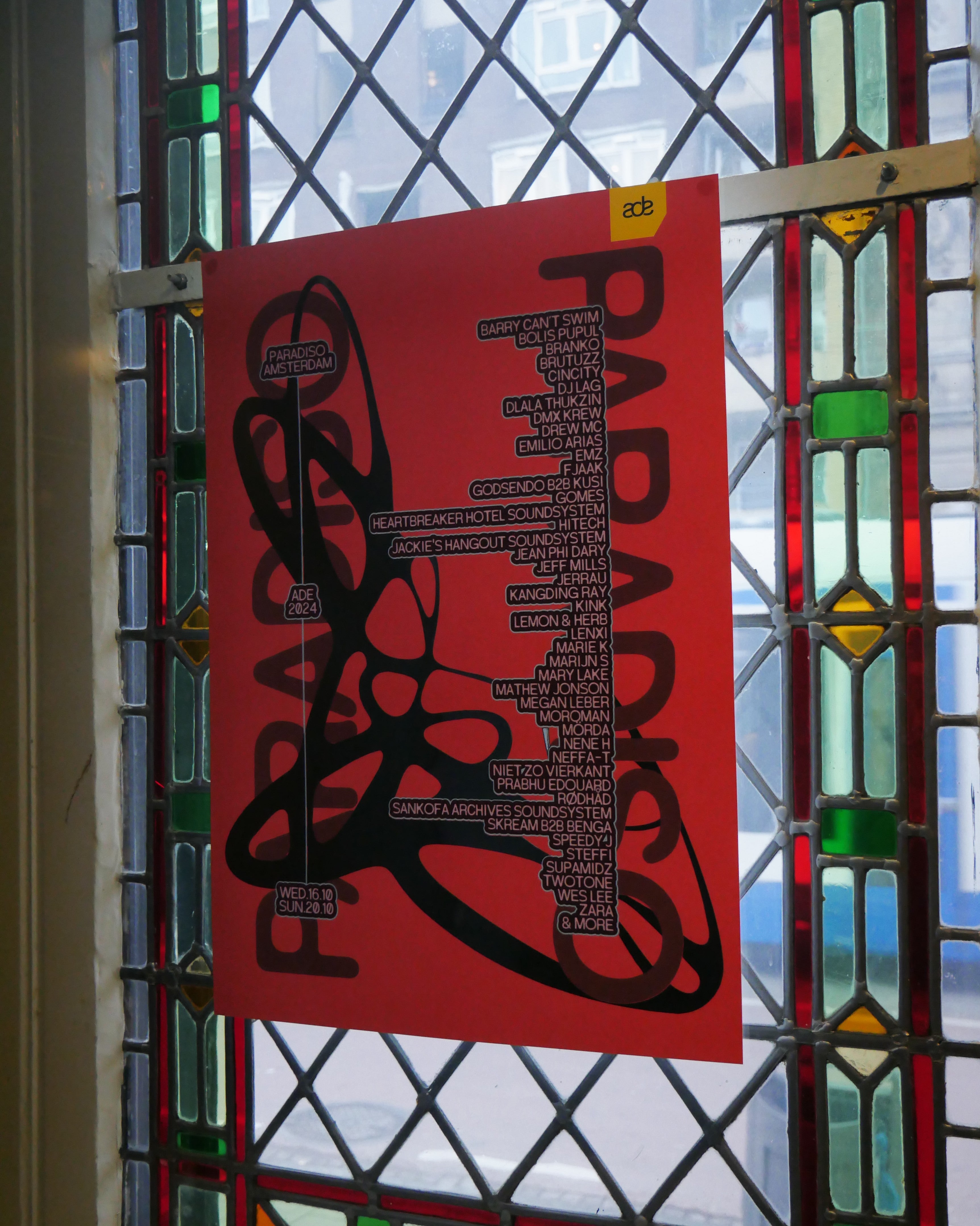 ADE poster 2024 – Lara Bruggeman