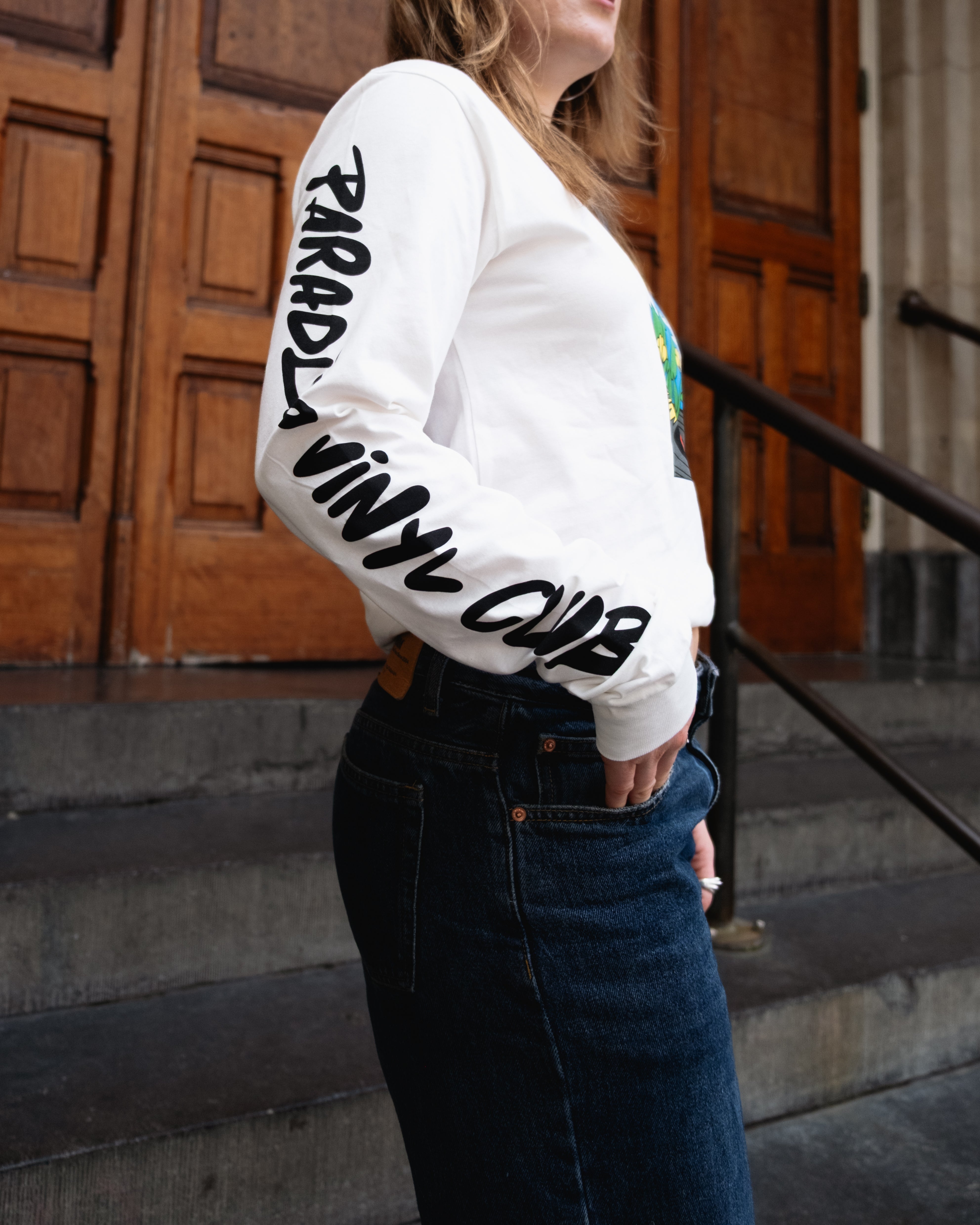 Paradiso Vinyl Club • Longsleeve White