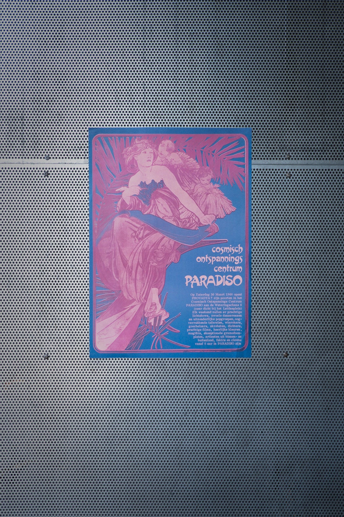 Poster van opening Paradiso (1968)