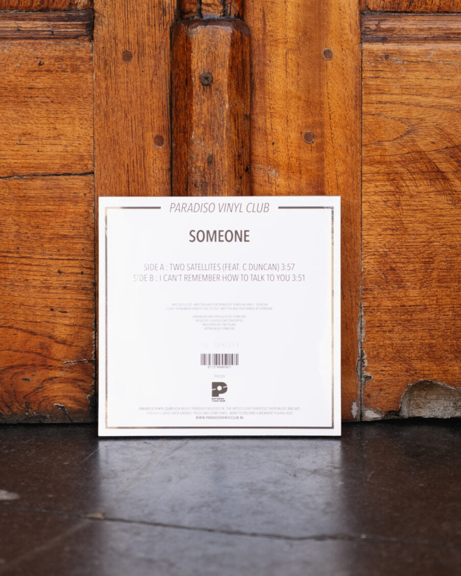 Someone - Two Satellites / I Can't Remember How To Talk To You (PVC028)