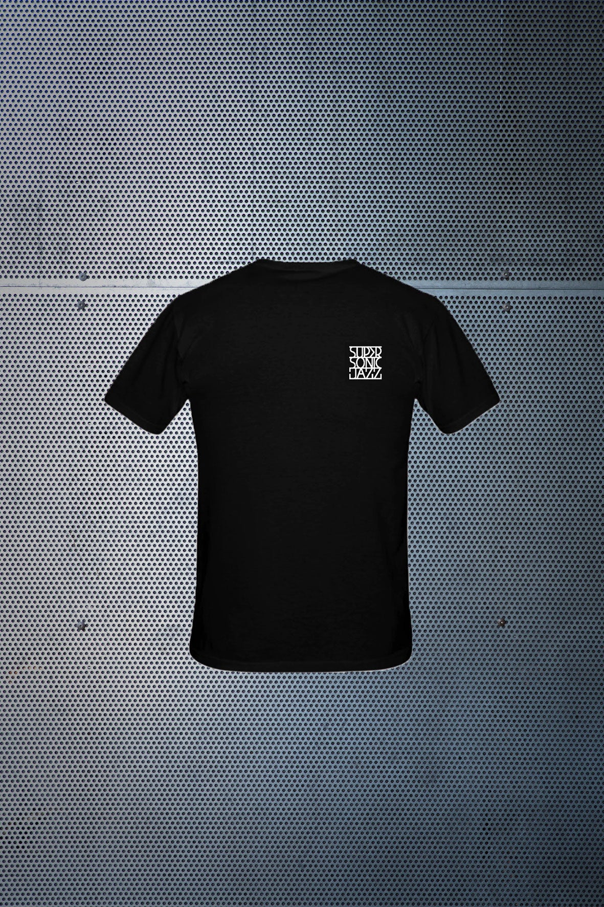 Super-Sonic Jazz Logo T-shirt (zwart)