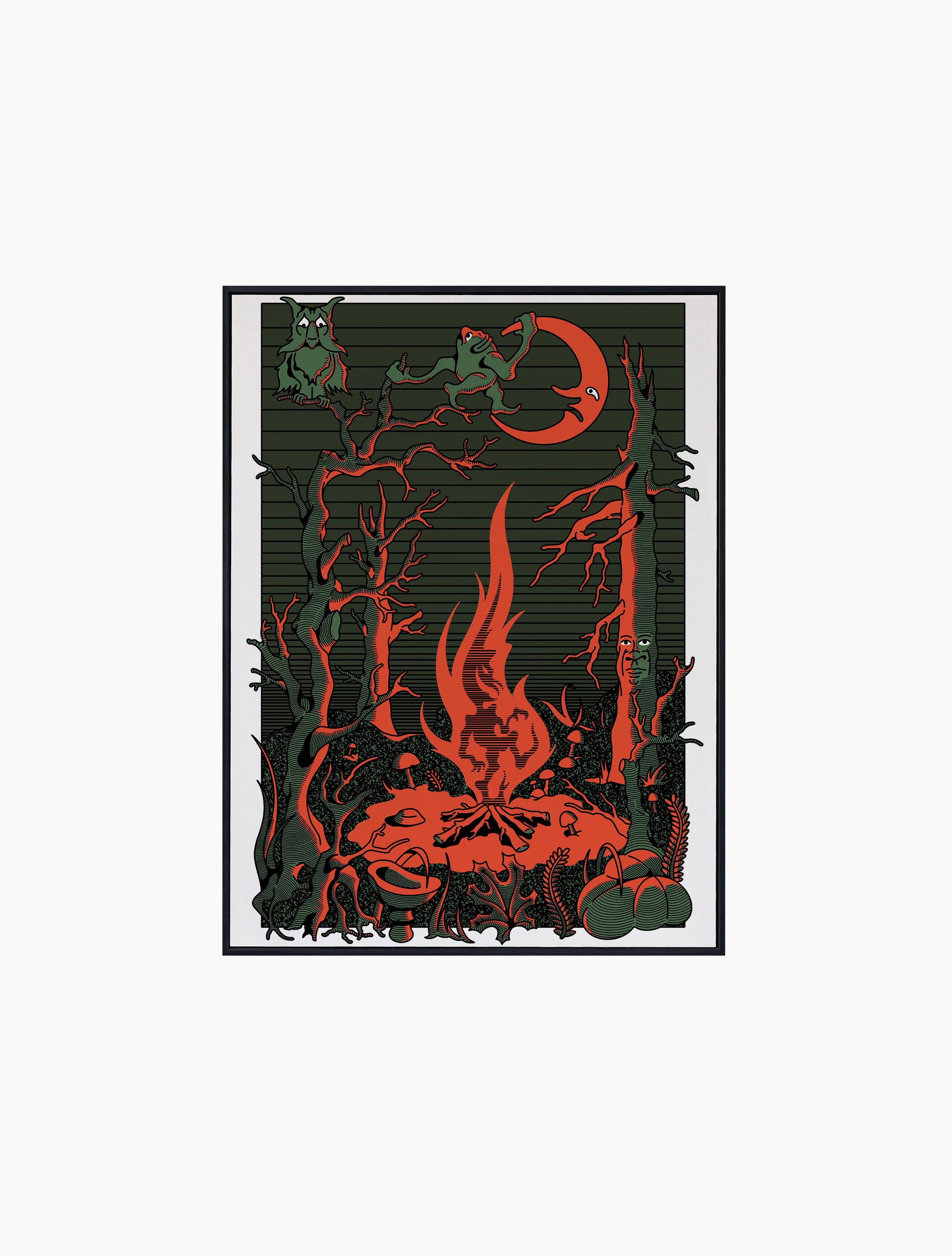 Indiestad poster door Sander Ettema