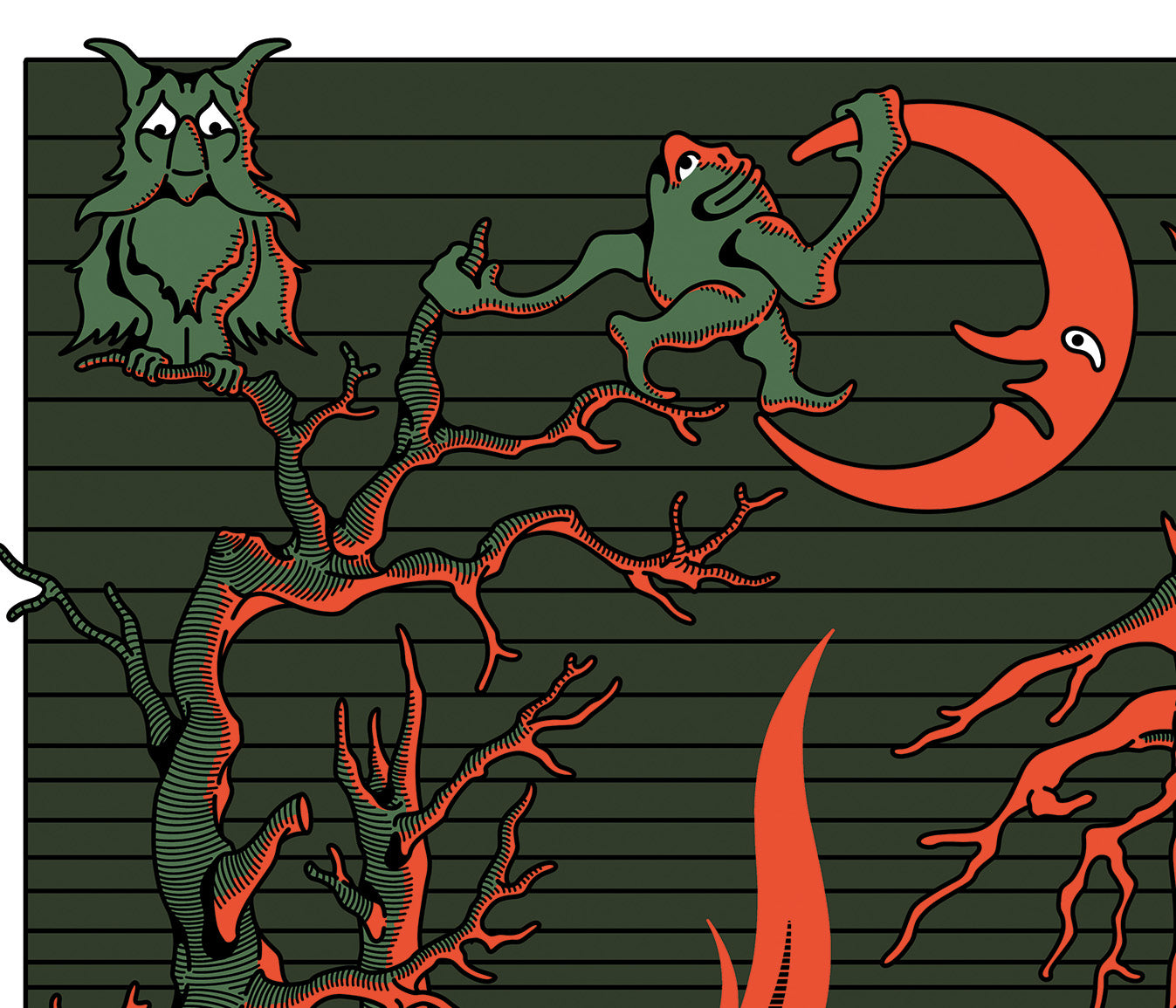 Indiestad poster door Sander Ettema