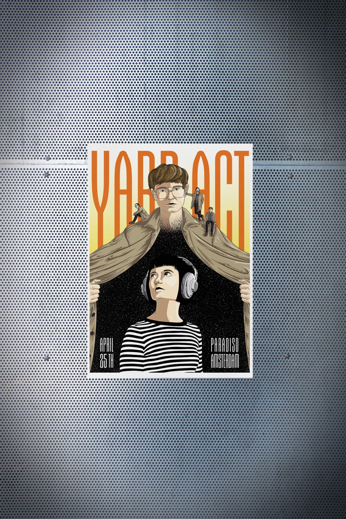 Yard Act RISO poster