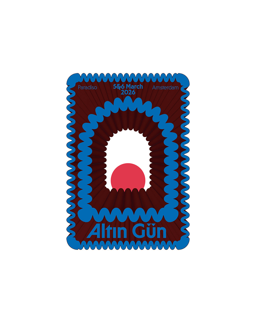 Paradiso Prints: Altın Gün door Iris van Velzen