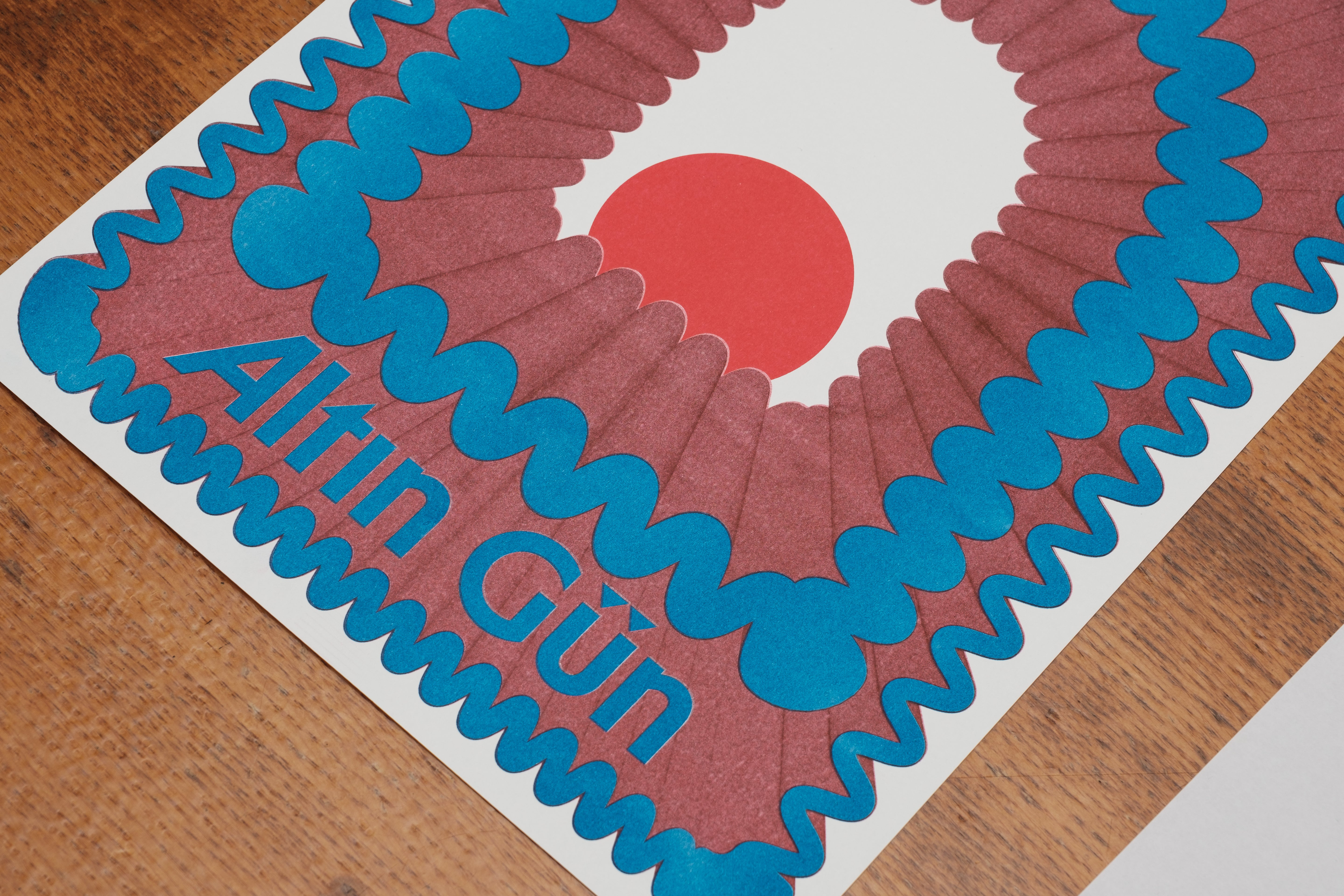 Paradiso Prints: Altın Gün door Iris van Velzen