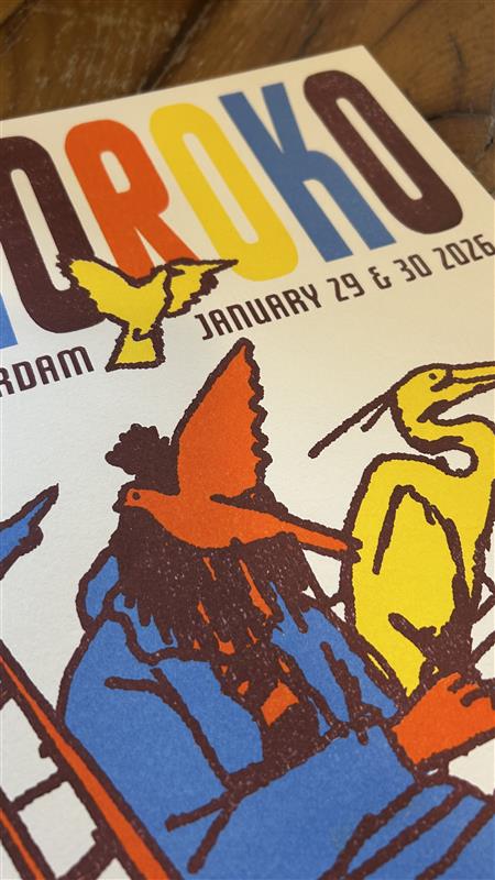 Paradiso Prints: Kokoroko door Daan van Bommel