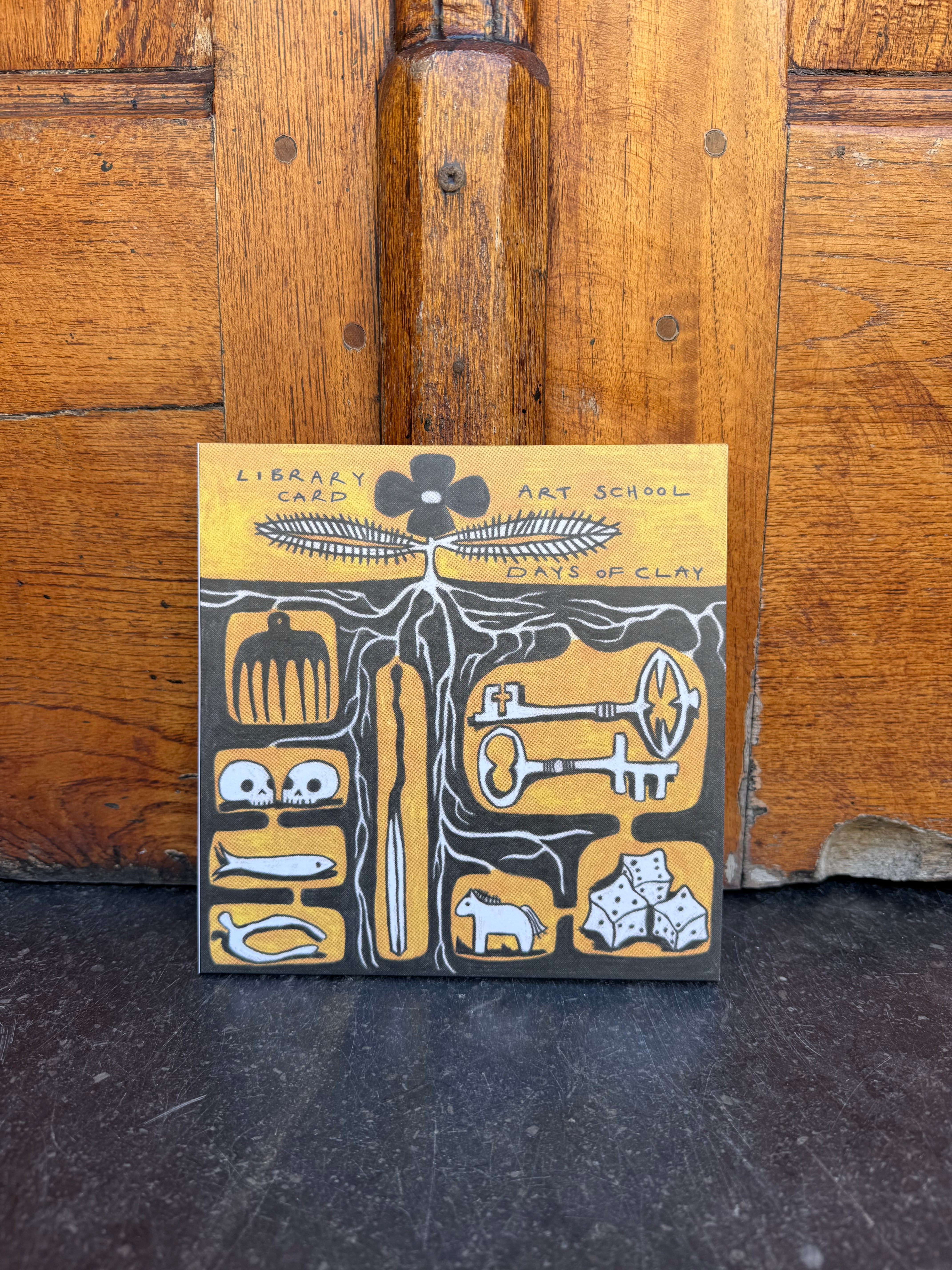 Library Card - Art School / Days of Clay (PVC065)