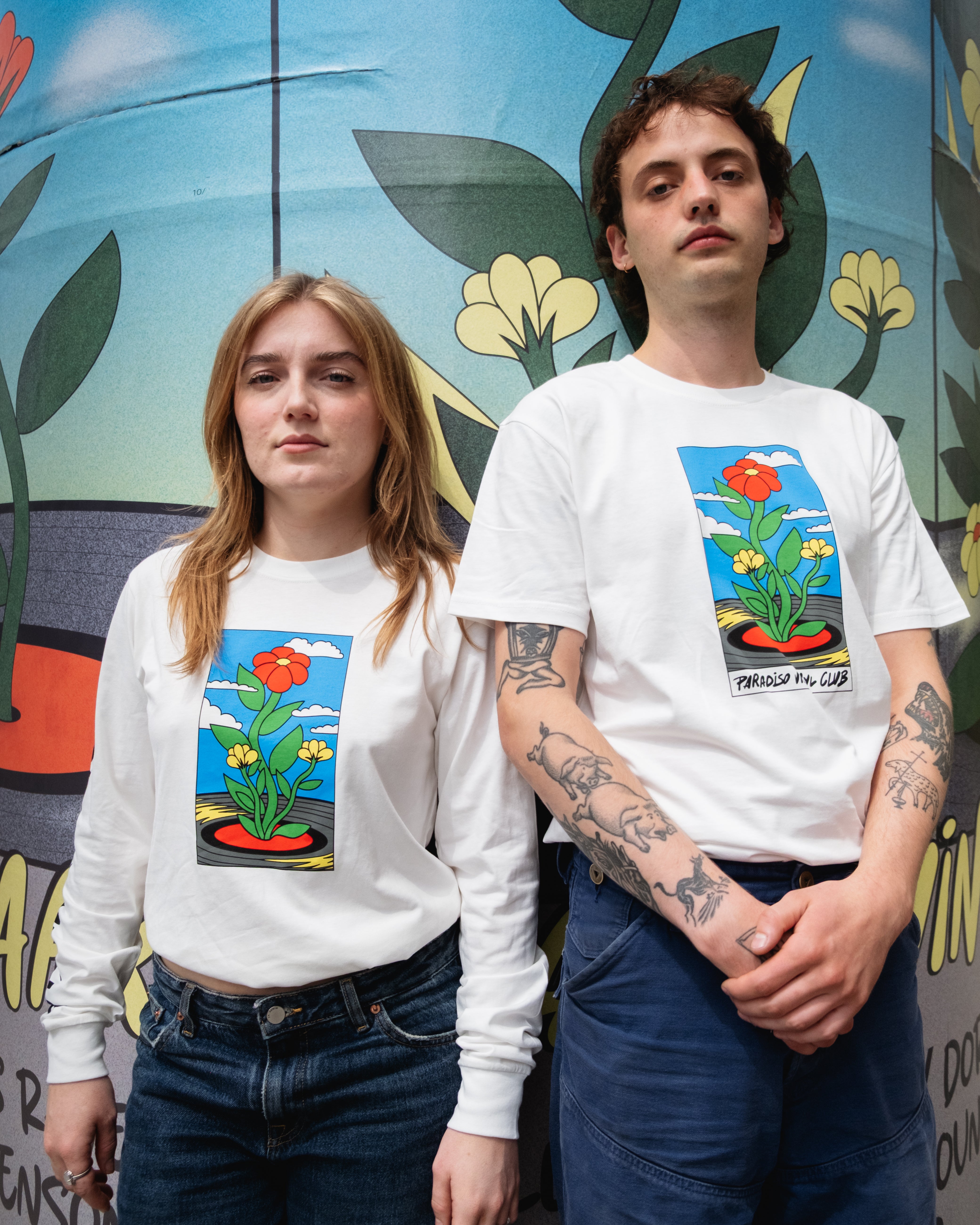 Paradiso Vinyl Club • Longsleeve White