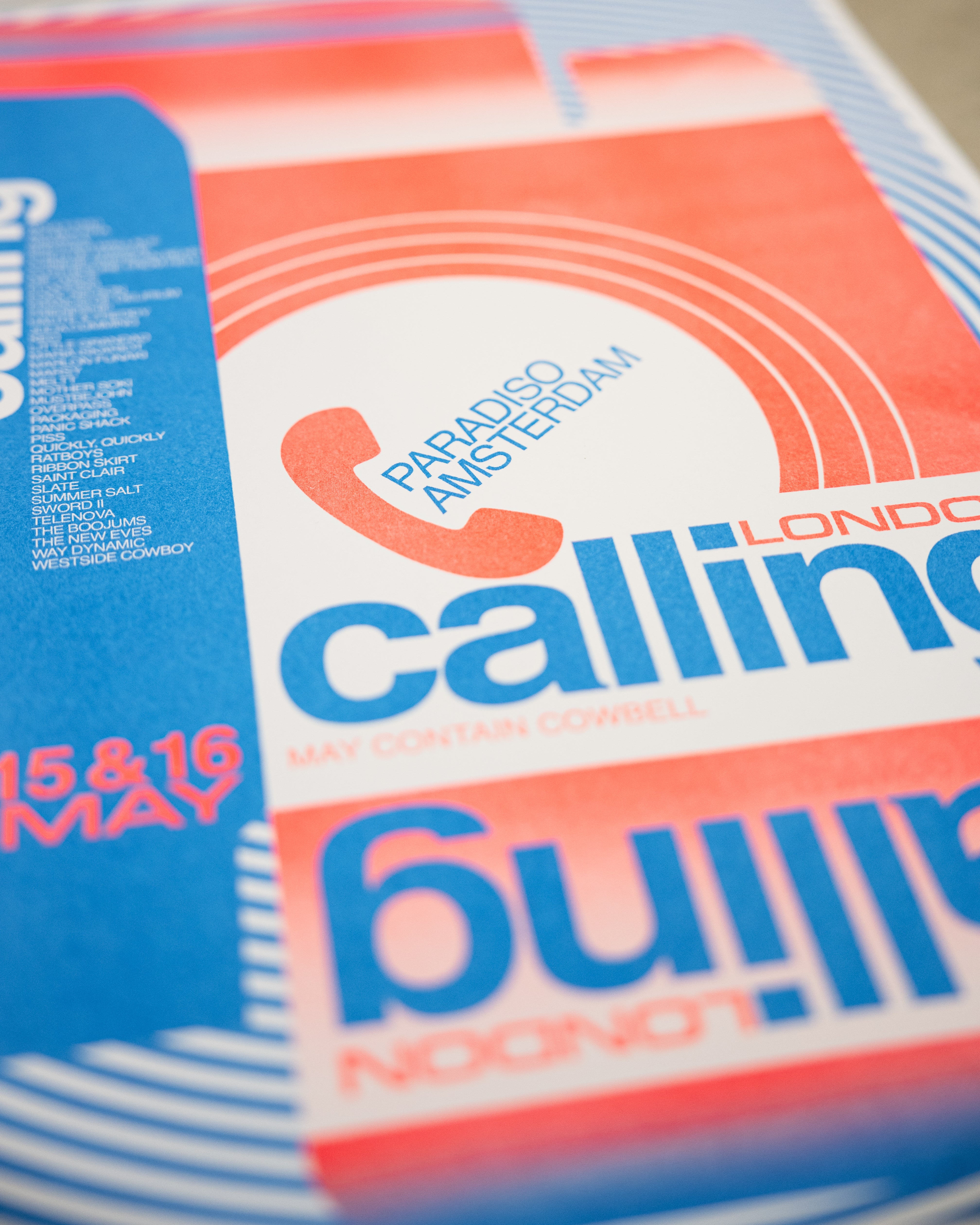 Paradiso Prints: London Calling door Ingrid Enache