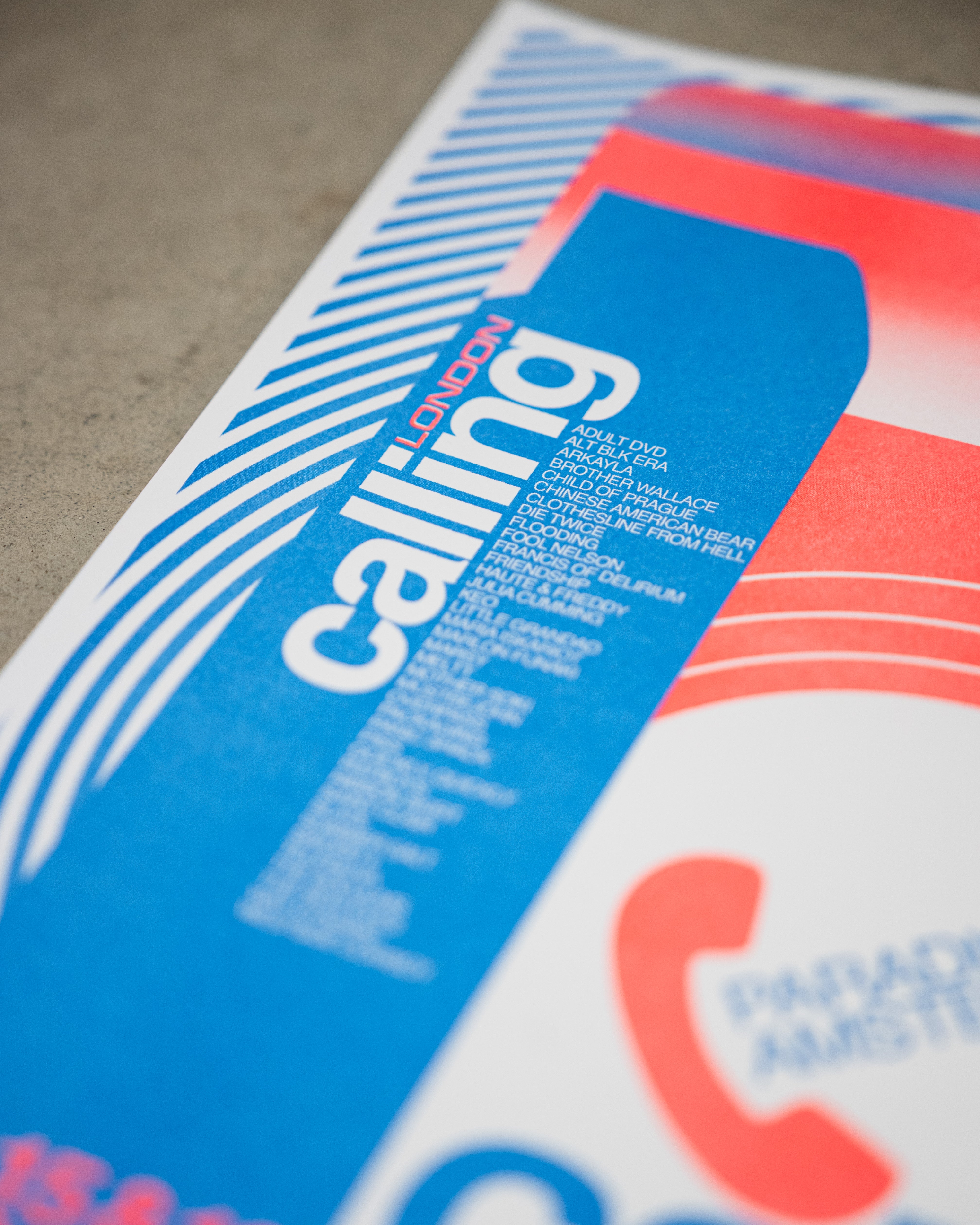 Paradiso Prints: London Calling door Ingrid Enache