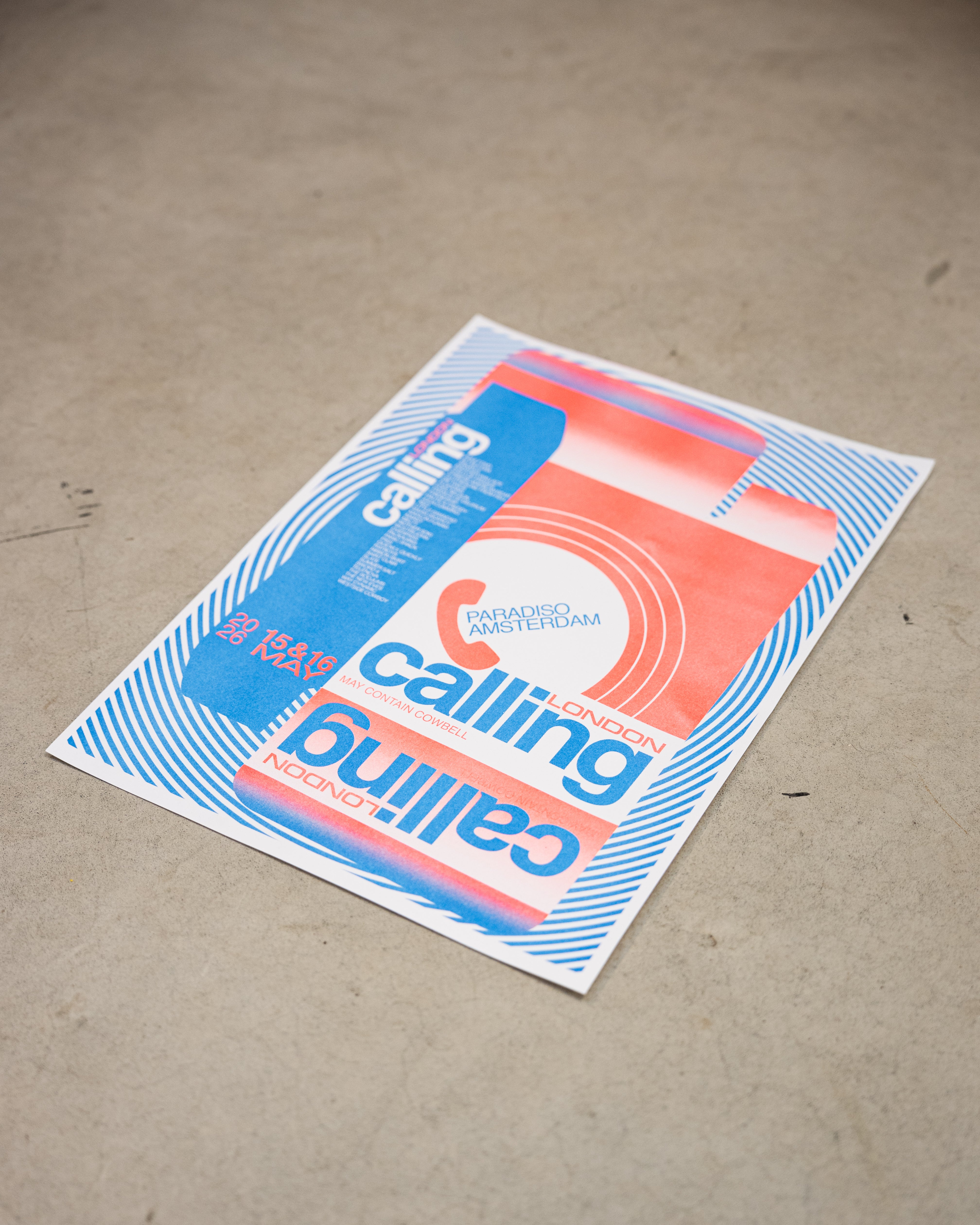 Paradiso Prints: London Calling door Ingrid Enache