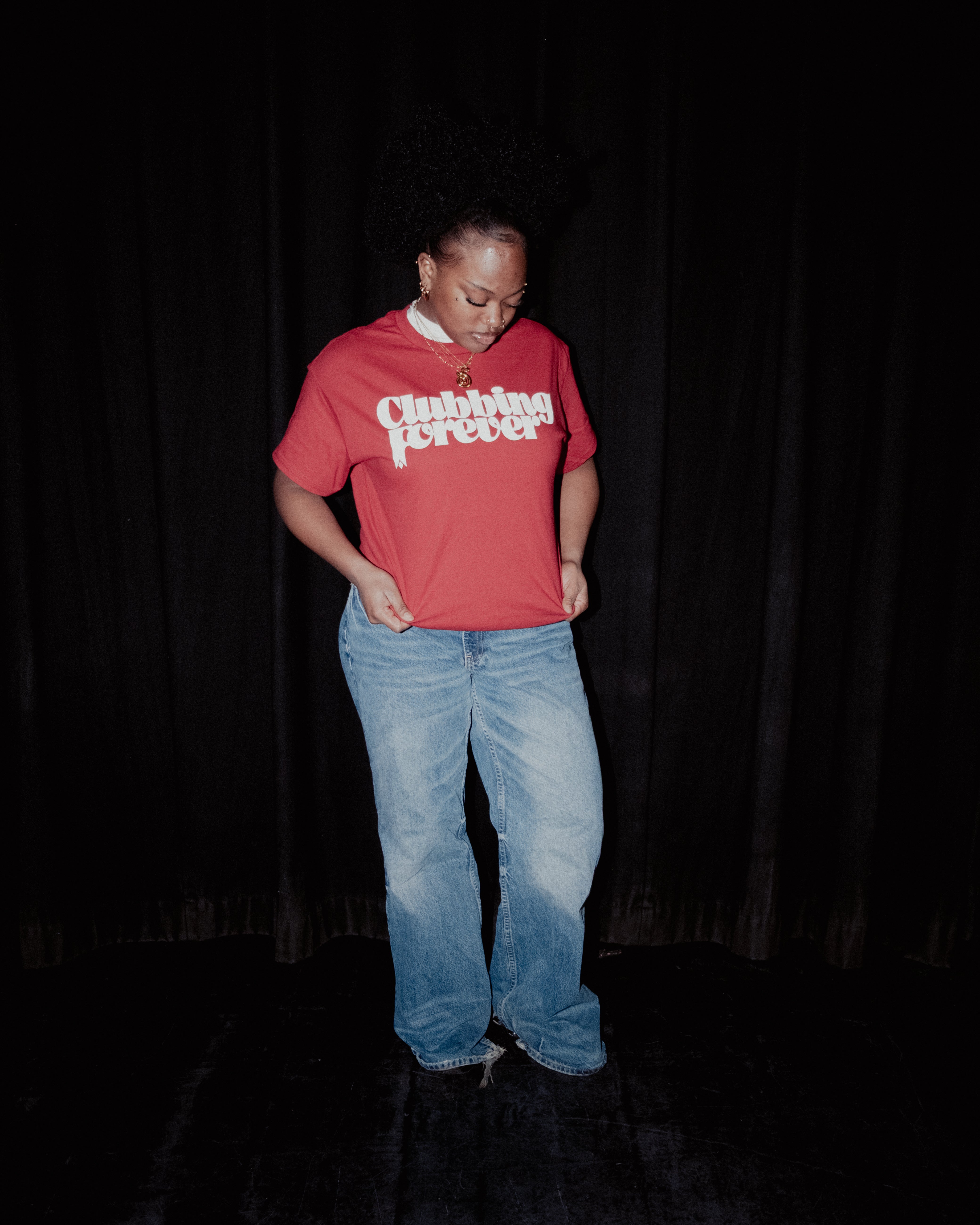 Clubbing Forever • T-shirt • Red