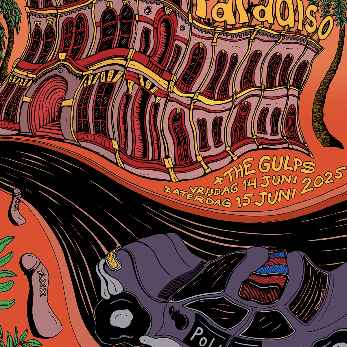 Poster Happy Mondays