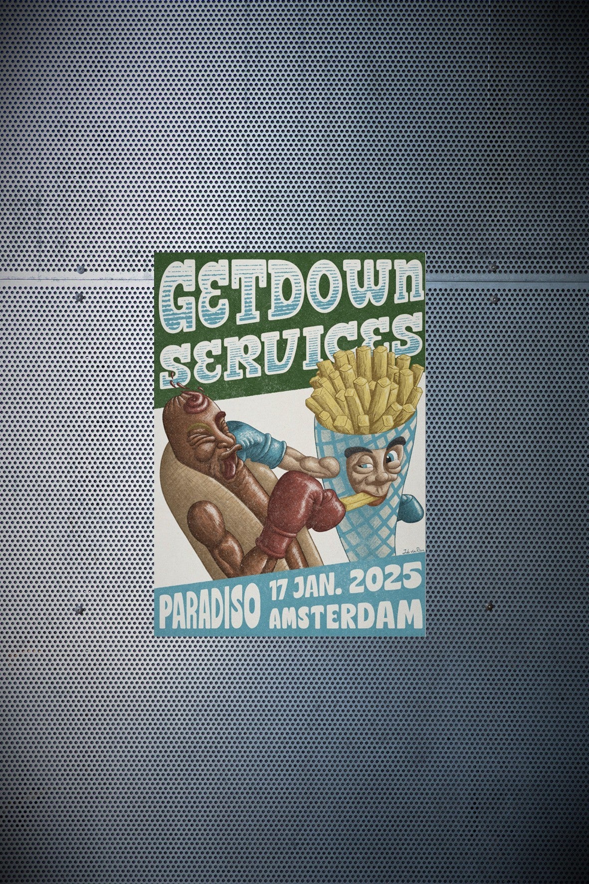 Paradiso Prints: Getdown Services door Job van Rijen