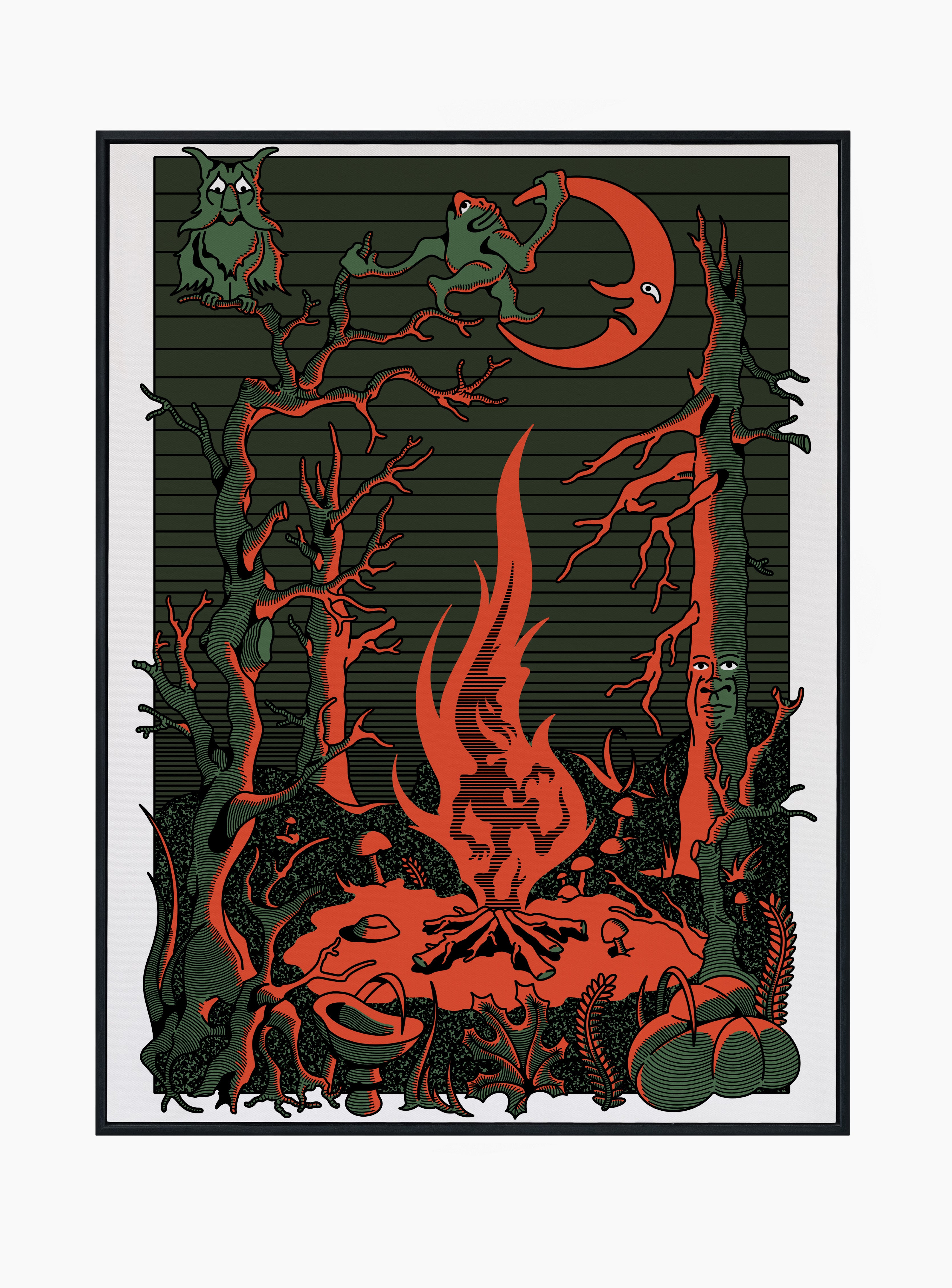 Indiestad poster door Sander Ettema