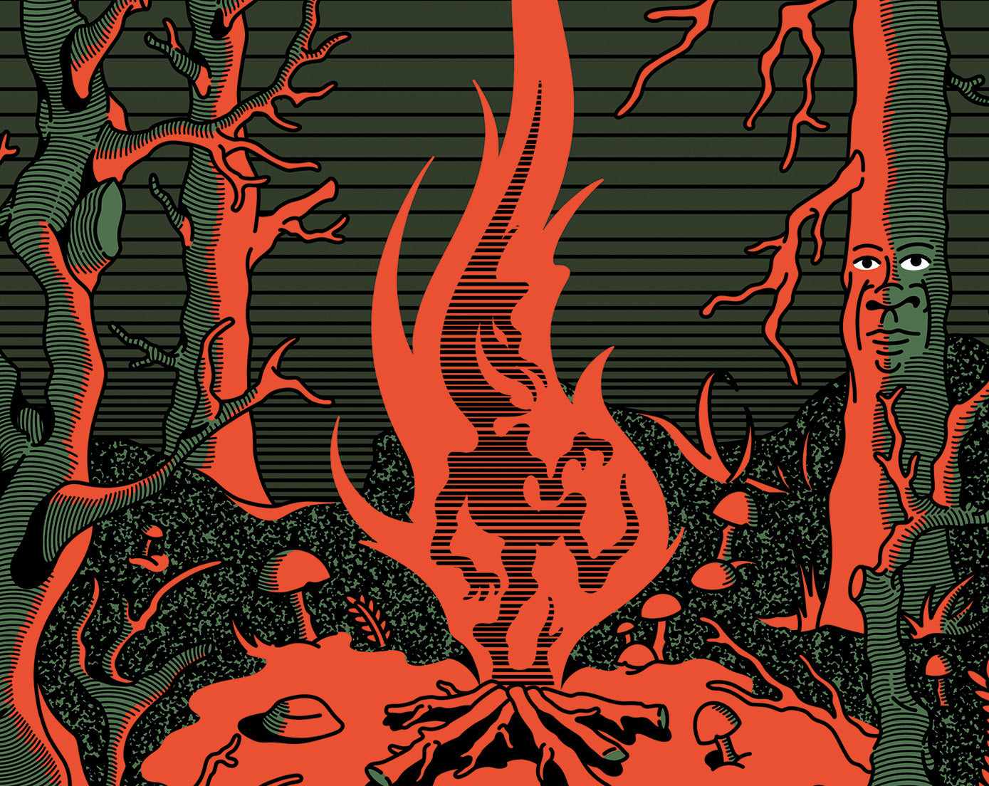 Indiestad poster door Sander Ettema