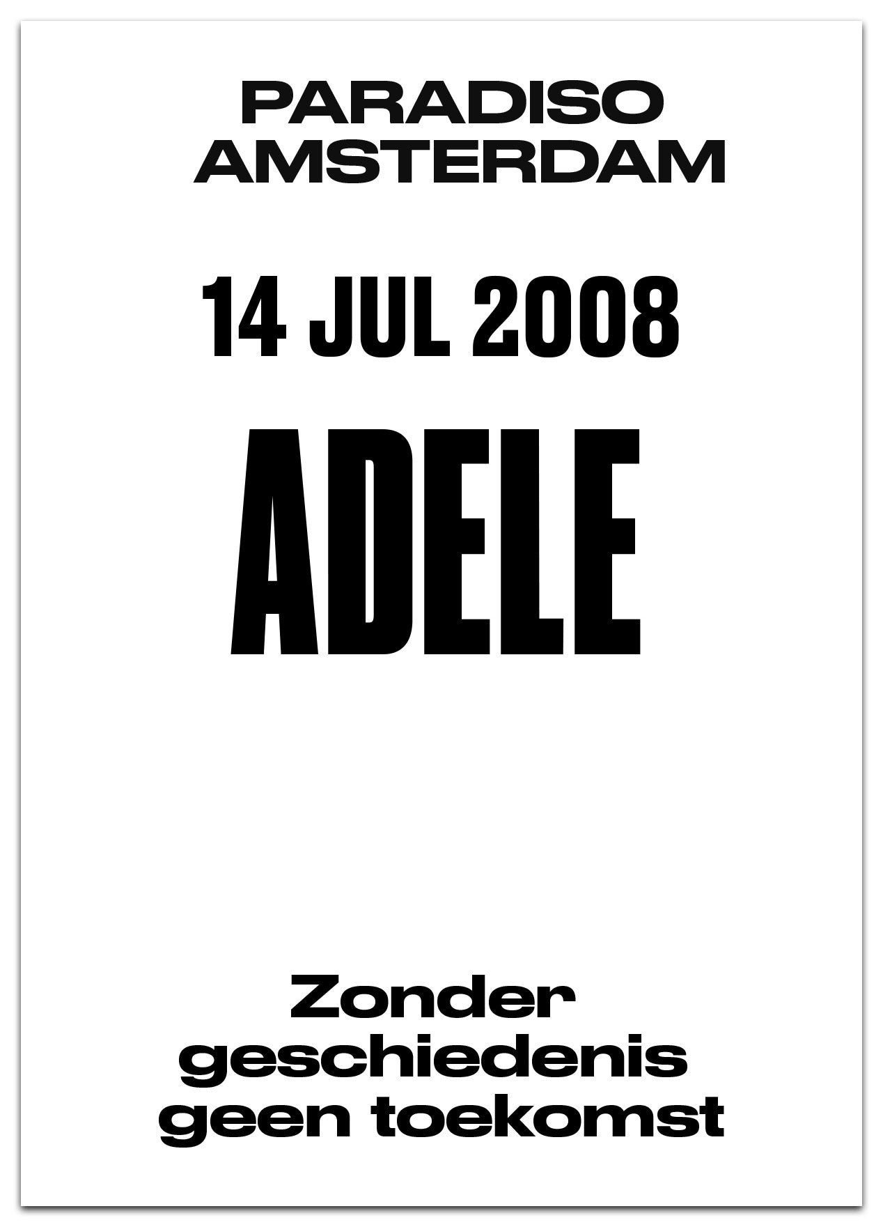 Adele Poster